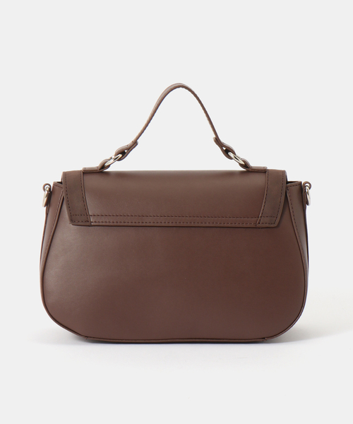 B.C STOCK（ベーセーストック）の「スエード調切り替えバッグ（ショルダーバッグ・レディース・ブラウン/ブラック・FREE）」の6枚目の写真