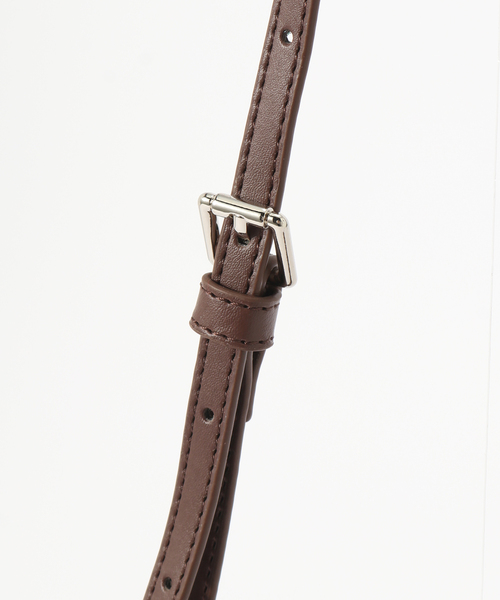 B.C STOCK（ベーセーストック）の「スエード調切り替えバッグ（ショルダーバッグ・レディース・ブラウン/ブラック・FREE）」の12枚目の写真