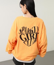 ANAP | ポイント ラインストーン ハートロゴ 裏毛 スウェット(スウェット)