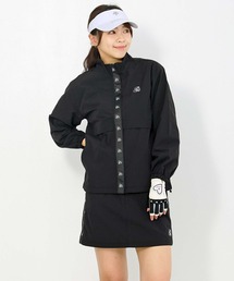 TopIsm（トップイズム）の「ゴルフウェア 上下セットアップ ジャケット ゴルフスカート リップストップ素材 ロゴテープ レディース（ゴルフグッズ）」