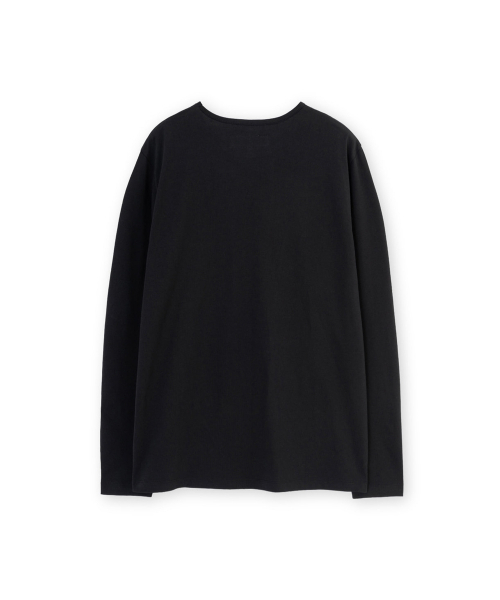 BROWNYARD(ブラウンヤード)の「エッセンシャルロングスリーブ、ブラック(Tシャツ/カットソー・レディース・その他・4/6/3/5)」の2枚目の写真