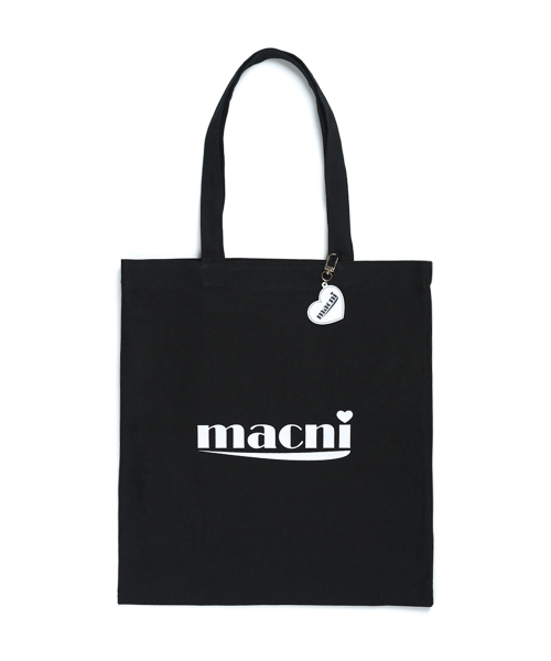 MACNI(マクニ)の「SIGNATURE LOGO ECO BAG BLACK(エコバッグ/サブバッグ・レディース・その他・FREE)」の2枚目の写真