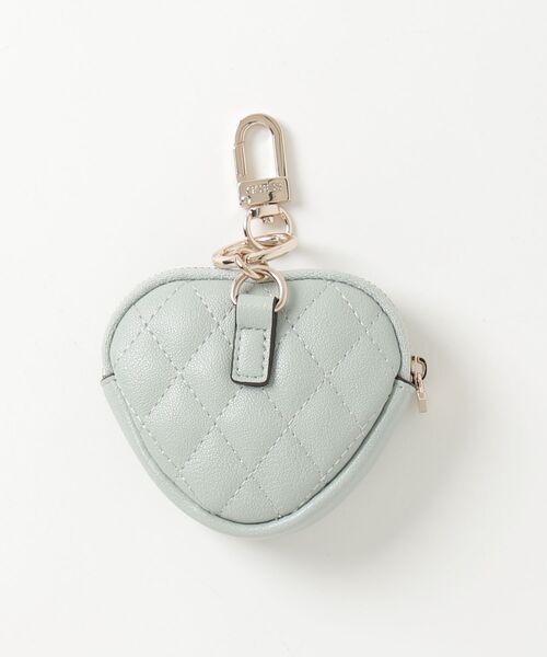 Guess（ゲス）の「HEART Pouch Keychain ミニポーチ  （コインケース・レディース・オフホワイト/ブラック/グリーン/イエロー・ONE SIZE）」の11枚目の写真