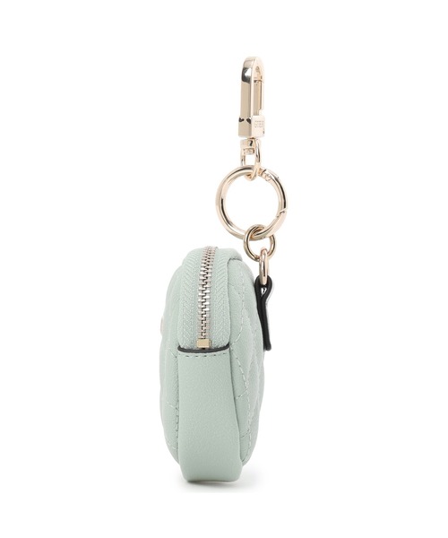 Guess（ゲス）の「HEART Pouch Keychain ミニポーチ  （コインケース・レディース・オフホワイト/ブラック/グリーン/イエロー・ONE SIZE）」の6枚目の写真