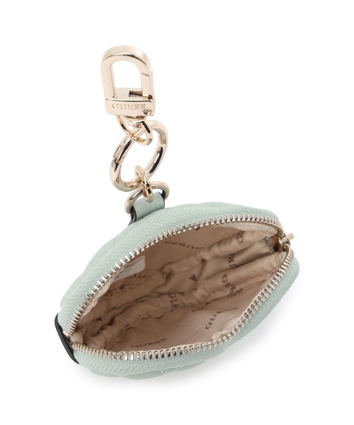 Guess（ゲス）の「HEART Pouch Keychain ミニポーチ  （コインケース・レディース・オフホワイト/ブラック/グリーン/イエロー・ONE SIZE）」の10枚目の写真