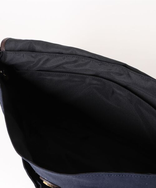GLENROYAL（グレンロイヤル）の「【GLENROYAL / グレンロイヤル】2ポケットショルダーバッグ(コットンナイロン) 全2色（ショルダーバッグ・メンズ・ブラック/ネイビー・00）」の11枚目の写真