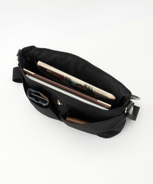 GLENROYAL（グレンロイヤル）の「【GLENROYAL / グレンロイヤル】2ポケットショルダーバッグ(コットンナイロン) 全2色（ショルダーバッグ・メンズ・ブラック/ネイビー・00）」の14枚目の写真