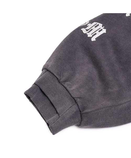 SCHISM INDUCING(スキズムインデューシング)の「NOTRE DAME ZIP HOODIE CHARCOAL(パーカー・レディース・その他・MEDIUM/LARGE)」の4枚目の写真