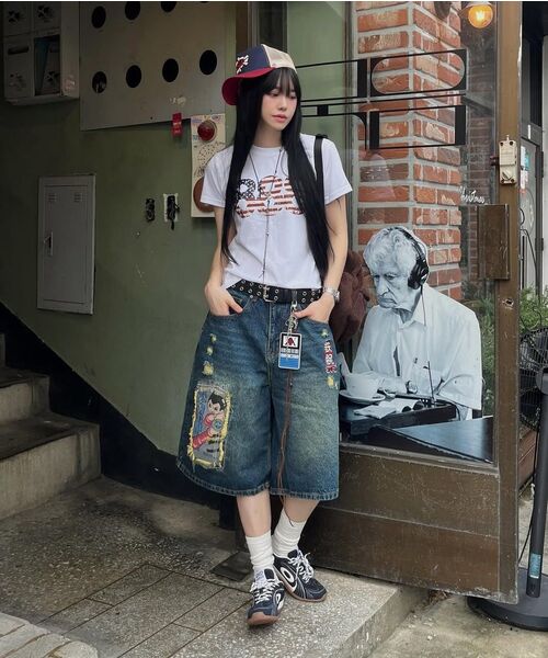 MAINBOOTH（メインブース）の「[アトム] マハ5デニムショーツ（インディゴ）（その他パンツ・レディース・その他・1/2/3）」の18枚目の写真