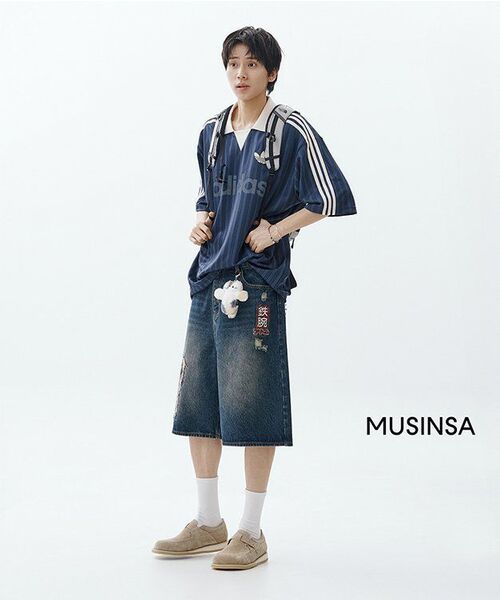 MAINBOOTH（メインブース）の「[アトム] マハ5デニムショーツ（インディゴ）（その他パンツ・レディース・その他・1/2/3）」の20枚目の写真
