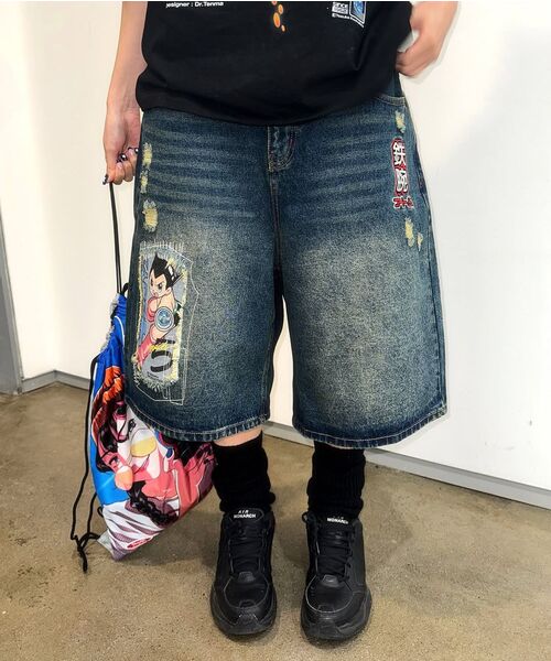 MAINBOOTH（メインブース）の「[アトム] マハ5デニムショーツ（インディゴ）（その他パンツ・レディース・その他・1/2/3）」の12枚目の写真