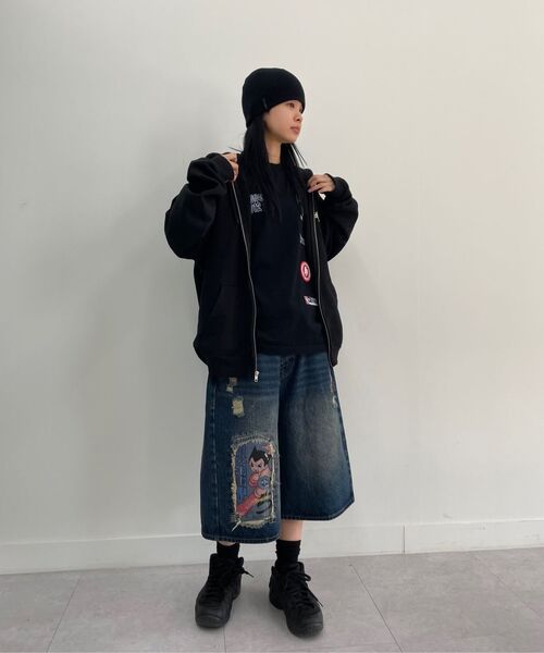 MAINBOOTH（メインブース）の「[アトム] マハ5デニムショーツ（インディゴ）（その他パンツ・レディース・その他・1/2/3）」の8枚目の写真