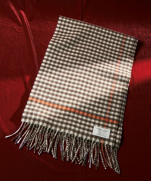 別注】＜Johnstons of Elgin＞GLR ウールカシミヤ マフラー（マフラー