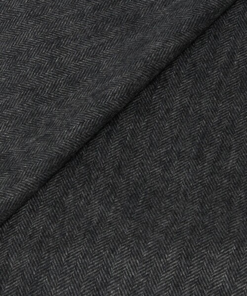 Johnstons of Elgin(ジョンストンズオブエルガン)の「【別注】<Johnstons of Elgin>GLR ウールカシミヤ マフラー(マフラー・メンズ・グレー系/ベージュ/ダークグレー/ダークブラウン・FREE)」の9枚目の写真