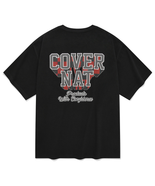 COVERNAT(カバーナット)の「チェックボードプレイTシャツブラック(Tシャツ/カットソー・レディース・その他・SMALL/MEDIUM/X-SMALL)」の1枚目の写真