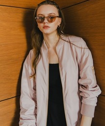 Maison INNESS（メゾンアイネス）の「MA-1ボンバージャケット（はっ水）＜大きいサイズ有＞（MA-1）」