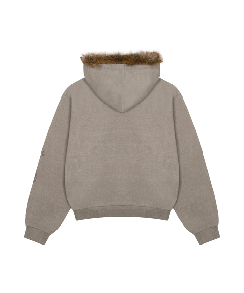 LARTIGENT(ラーティゼン)の「L21 SNOW FUR HOOD ZIP-UP(BEIGE)(パーカー・レディース・その他・FREE)」の14枚目の写真
