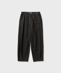 NONBLANK（ノンブランク）の「プリーツパンツ_ダークグレー（ナイロンジャケット）」