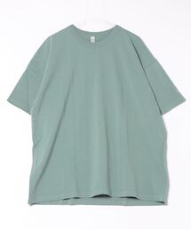 /PH3//LOS ANGELES APPAREL/ロサンゼルスアパレル/W/Binding Heavy Jersey Short Sleeve Tee 1203GD