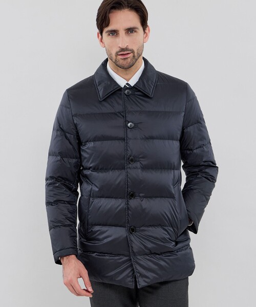 MACKINTOSH LONDON(マッキントッシュ ロンドン)の「【WEB・一部店舗限定】【ELINGTON】シンセティックフーデッドダウンアウター(ダウンジャケット/コート・メンズ・ネイビー/ベージュ系その他7・38/40/42)」の16枚目の写真