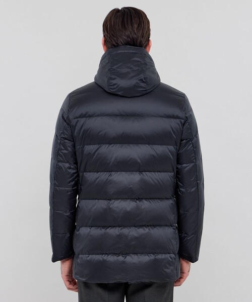 MACKINTOSH LONDON(マッキントッシュ ロンドン)の「【WEB・一部店舗限定】【ELINGTON】シンセティックフーデッドダウンアウター(ダウンジャケット/コート・メンズ・ネイビー/ベージュ系その他7・38/40/42)」の11枚目の写真