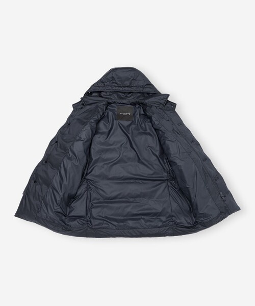 MACKINTOSH LONDON(マッキントッシュ ロンドン)の「【WEB・一部店舗限定】【ELINGTON】シンセティックフーデッドダウンアウター(ダウンジャケット/コート・メンズ・ネイビー/ベージュ系その他7・38/40/42)」の5枚目の写真