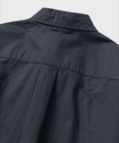 NONBLANK（ノンブランク）の「コットンドリルLSシャツ_ダークネイビー（シャツ/ブラウス・メンズ・ダークネイビー・MEDIUM/LARGE/X-LARGE）」の8枚目の写真