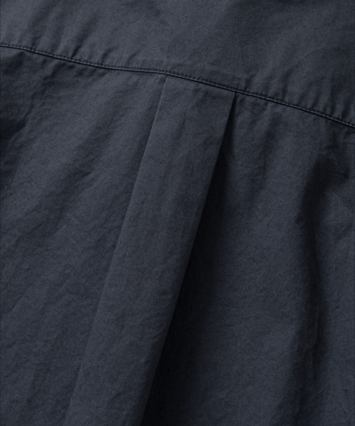 NONBLANK（ノンブランク）の「コットンドリルLSシャツ_ダークネイビー（シャツ/ブラウス・メンズ・ダークネイビー・MEDIUM/LARGE/X-LARGE）」の9枚目の写真