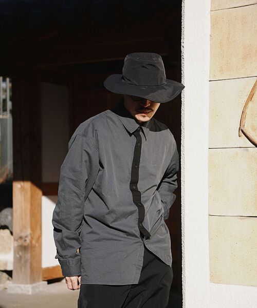 NONBLANK（ノンブランク）の「コットンドリルLSシャツ_ダークネイビー（シャツ/ブラウス・メンズ・ダークネイビー・MEDIUM/LARGE/X-LARGE）」の20枚目の写真