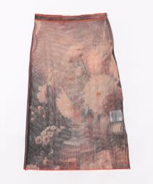 rokh | VASE OF FLOWERS PRINTED JERSEY(スカート)