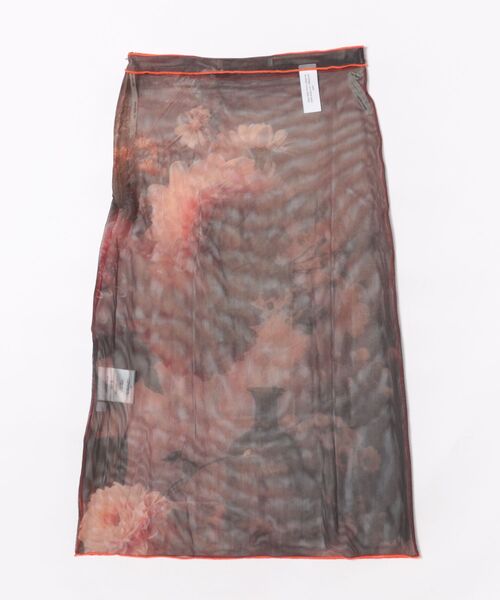 rokh（ロク）の「VASE OF FLOWERS PRINTED JERSEY（スカート・レディース・マルチ・X-SMALL）」の2枚目の写真