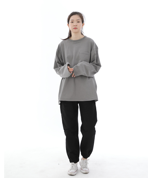 SAINTCREW(セントクルー)の「セミスリムフィット切り替えジョガーパンツ CS-301J ブラック(スウェットパンツ・メンズ・その他・LARGE/MEDIUM/SMALL/X-LARGE)」の6枚目の写真