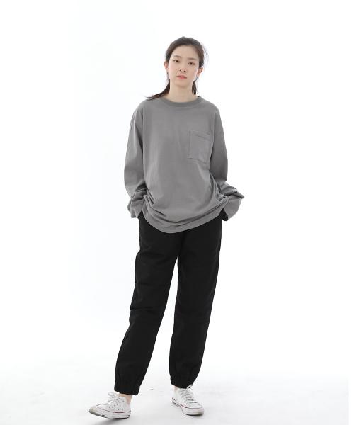 SAINTCREW(セントクルー)の「セミスリムフィット切り替えジョガーパンツ CS-301J ブラック(スウェットパンツ・メンズ・その他・LARGE/MEDIUM/SMALL/X-LARGE)」の4枚目の写真