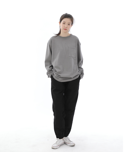 SAINTCREW(セントクルー)の「セミスリムフィット切り替えジョガーパンツ CS-301J ブラック(スウェットパンツ・メンズ・その他・LARGE/MEDIUM/SMALL/X-LARGE)」の3枚目の写真