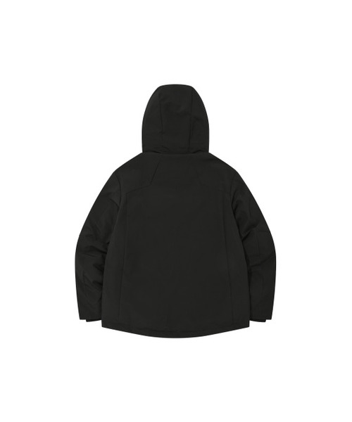 HUMTTO(ハムト)の「ユニセックス ヘビーダックダウンパディングジャケット ボイル(ダウンジャケット/コート・メンズ・ブラック・LARGE/X-LARGE/XX-LARGE/M(90))」の2枚目の写真