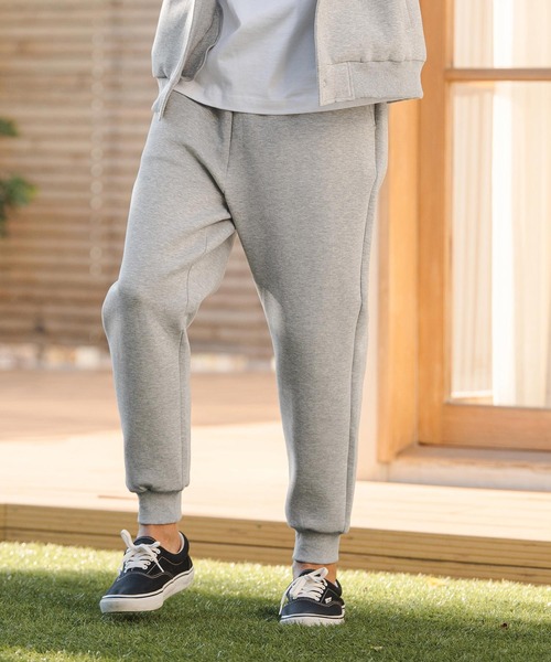 CAMBIO(カンビオ)の「mp14461- ポンチリブテーパードパンツ(BP-BFS0081)(その他パンツ・メンズ・ブラック/グレー/ミント・S/M/L)」の2枚目の写真