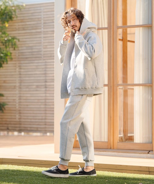 CAMBIO(カンビオ)の「mp14461- ポンチリブテーパードパンツ(BP-BFS0081)(その他パンツ・メンズ・ブラック/グレー/ミント・S/M/L)」の14枚目の写真