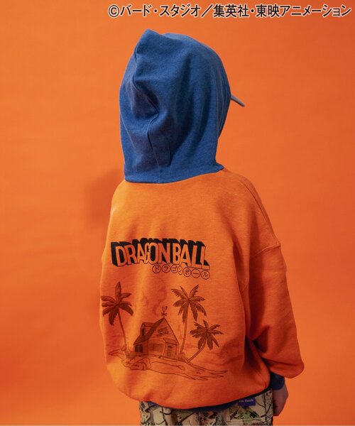 BREEZE（ブリーズ）の「ドラゴンボールコラボ 亀仙流パーカー（パーカー・キッズ・オレンジ・90/100/110/120/130/140/150）」の6枚目の写真