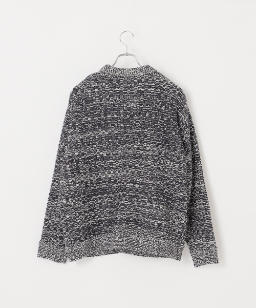 B.C STOCK（ベーセーストック）の「ツイードモール ヘビーカーディガン（カーディガン/ボレロ・メンズ・ネイビー/ブラウン/アイボリー・MEDIUM/LARGE）」の19枚目の写真