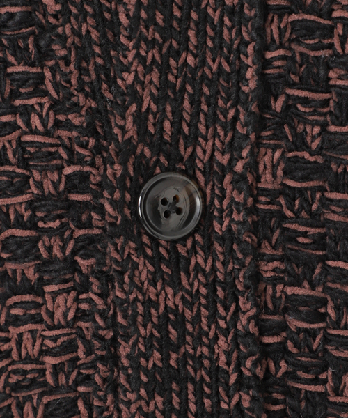 B.C STOCK（ベーセーストック）の「ツイードモール ヘビーカーディガン（カーディガン/ボレロ・メンズ・ネイビー/ブラウン/アイボリー・MEDIUM/LARGE）」の21枚目の写真