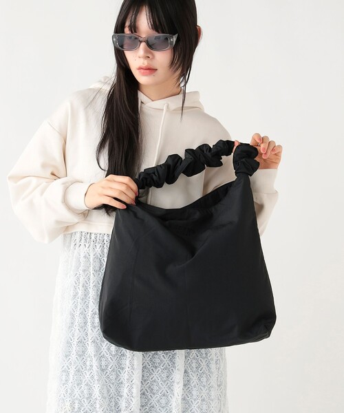BEAMS HEART(ビームスハート)の「【A4サイズ収納可能】ギャザー ハンドル トートバッグ(トートバッグ・レディース・ブラウン/ミント/ブラック/ホワイト系その他5・ONE SIZE)」の20枚目の写真