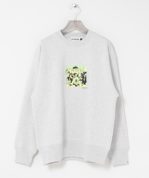 cotton pan(コットンパン)の「COTTON PAN Definitely Maybe(スウェット・メンズ・ブラック/グレー・MEDIUM/SMALL/LARGE)」の1枚目の写真