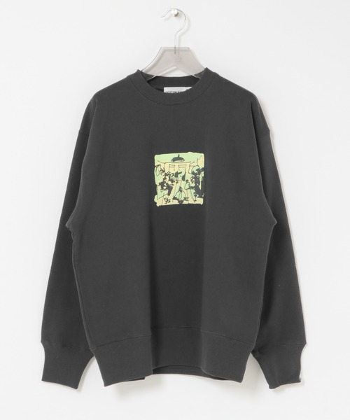 cotton pan(コットンパン)の「COTTON PAN Definitely Maybe(スウェット・メンズ・ブラック/グレー・MEDIUM/SMALL/LARGE)」の2枚目の写真