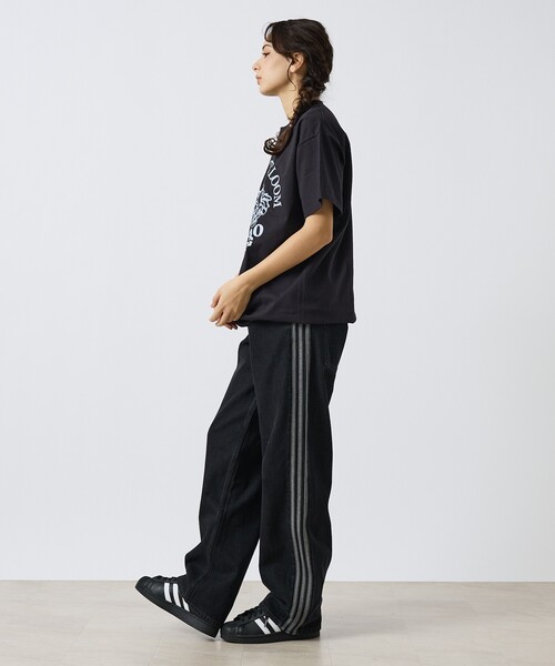 FRUIT OF THE LOOM（フルーツオブザルーム）の「【MOANDMO CLOHING × FRUIT OF THE LOOM】限定コラボレーションTシャツ/ユニセックス（Tシャツ/カットソー・メンズ・ネイビー/ホワイト/ブラック・M/L/XL）」の6枚目の写真