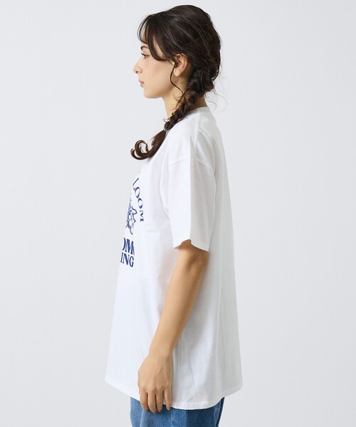FRUIT OF THE LOOM（フルーツオブザルーム）の「【MOANDMO CLOHING × FRUIT OF THE LOOM】限定コラボレーションTシャツ/ユニセックス（Tシャツ/カットソー・メンズ・ネイビー/ホワイト/ブラック・M/L/XL）」の13枚目の写真