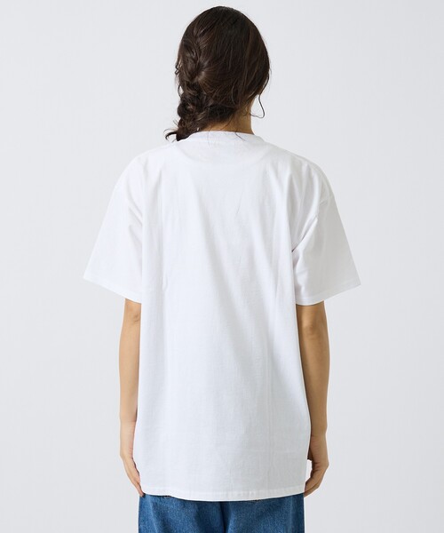 FRUIT OF THE LOOM（フルーツオブザルーム）の「【MOANDMO CLOHING × FRUIT OF THE LOOM】限定コラボレーションTシャツ/ユニセックス（Tシャツ/カットソー・メンズ・ネイビー/ホワイト/ブラック・M/L/XL）」の14枚目の写真