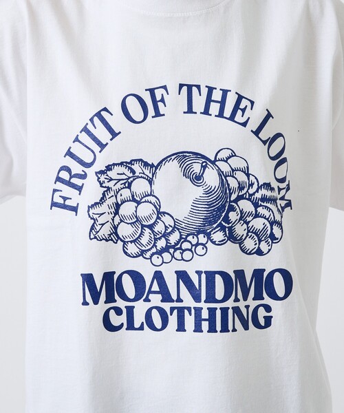 FRUIT OF THE LOOM（フルーツオブザルーム）の「【MOANDMO CLOHING × FRUIT OF THE LOOM】限定コラボレーションTシャツ/ユニセックス（Tシャツ/カットソー・メンズ・ネイビー/ホワイト/ブラック・M/L/XL）」の18枚目の写真