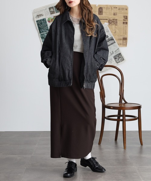 SUGGESTION(サジェッション)の「SUGGESTION ZIPUPブルゾン(ブルゾン・メンズ・ブラック系/ブラウン/ブラック/ブルー・M/L)」の5枚目の写真