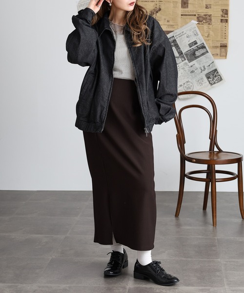 SUGGESTION(サジェッション)の「SUGGESTION ZIPUPブルゾン(ブルゾン・メンズ・ブラック系/ブラウン/ブラック/ブルー・M/L)」の6枚目の写真