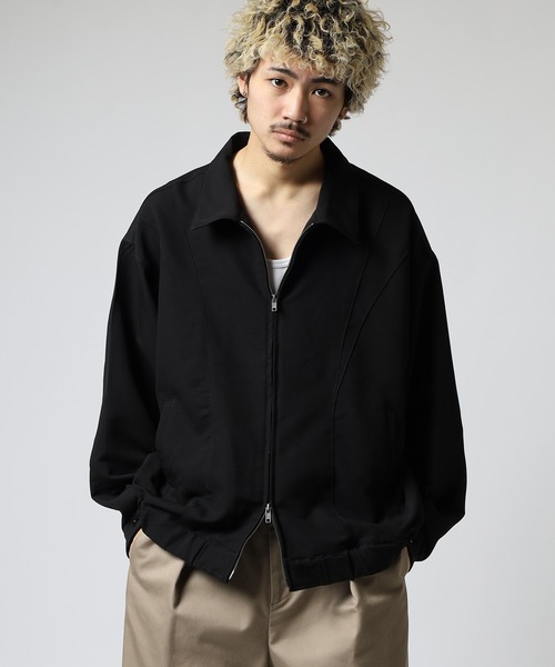 SUGGESTION(サジェッション)の「SUGGESTION ZIPUPブルゾン(ブルゾン・メンズ・ブラック系/ブラウン/ブラック/ブルー・M/L)」の17枚目の写真